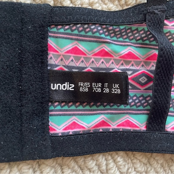 Undiz Multicoloured Bra Size 32B - Picture 6 of 6